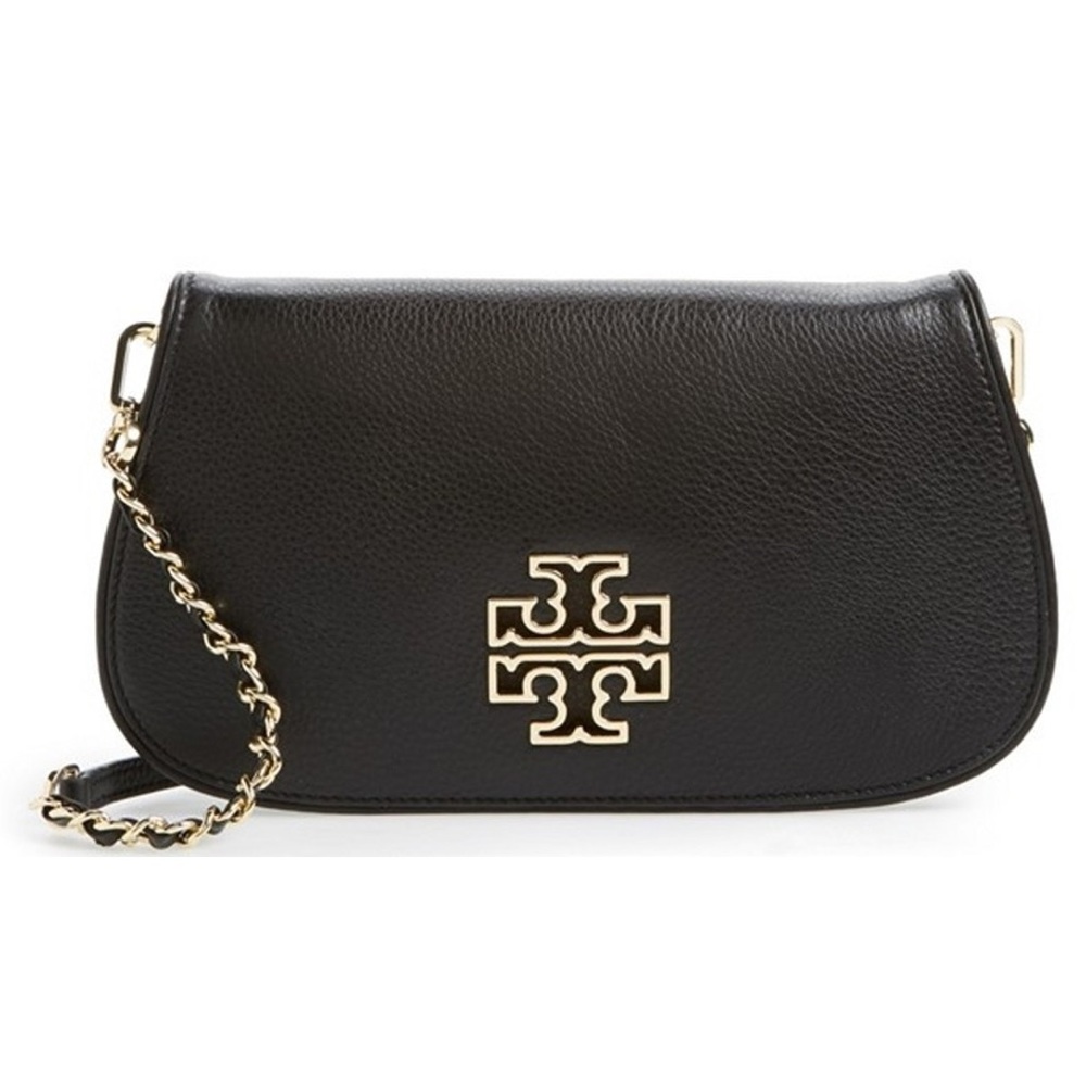 TORY BURCH Britten Black Crossbody Bag